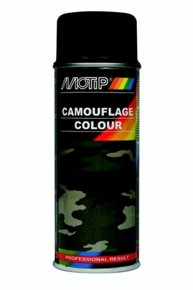 Attēls no Camouflage RAL 8027 izsmidzināmā krāsa brown 400ml, Motip