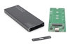 Picture of DIGITUS Externes Gehäuse M.2  USB3.1/C  SSD     Alu schwarz