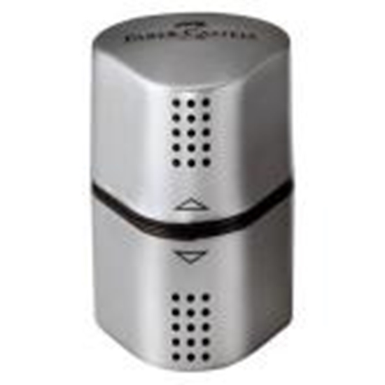 Изображение Zīmuļu asināmais Faber-Castell Grip Trio,  sudrabpelēks