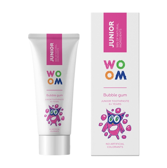 Picture of Zobu pasta Woom Junior Bubble Gum 6+ gadi