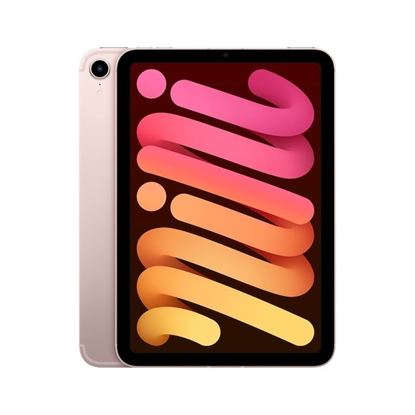Изображение Apple iPad Mini 6th Gen 8.3 ", Pink, Liquid Retina IPS LCD, A15 Bionic, 4 GB, 64 GB, 5G, Wi-Fi, 12 MP, 12 MP, Bluetooth, 5.0, iPadOS, 15, 1488 x 2266 pixels