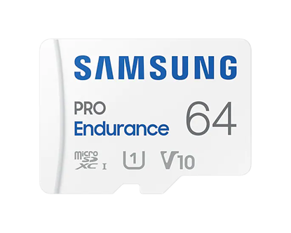 Attēls no Samsung PRO Endurance microSD 64GB + Adapter