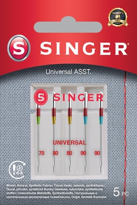 Attēls no Singer | Universal Needle ASST 5PK for Woven Fabrics