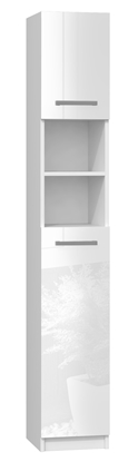 Attēls no Topeshop MARBELA BIEL-POŁ bathroom storage cabinet White