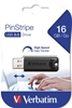 Изображение Verbatim Store n Go         16GB Pinstripe USB 3.0 black    49316
