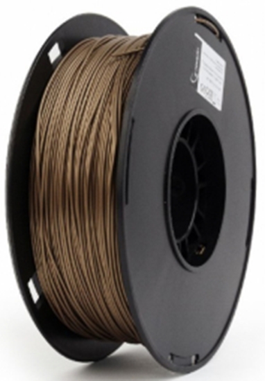 Picture of 3D Printera izejmateriāls Gembird PLA-PLUS filament Gold Metal Color 1.75 mm 1 kg