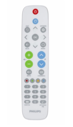Attēls no Philips 22AV1604B remote control TV Press buttons