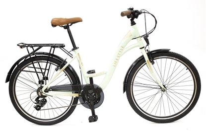Picture of BICYCLE CITY LIFESTYLE 2.0 W/R:26" F:44cm GRN/BR ROCKSBIKE
