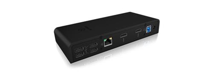 Attēls no ICY BOX IB-DK2251AC Wired USB 3.2 Gen 2 (3.1 Gen 2) Type-A Black