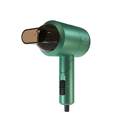 Picture of Adler Hair Dryer AD 2265 1100 W, Number of temperature settings 2, Green