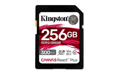 Picture of KINGSTON 256GB Canvas React Plus SDXC