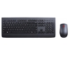Picture of Lenovo 4X30H56821 keyboard Mouse included RF Wireless + USB QWERTY English, Russian Black