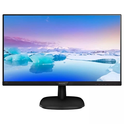 Picture of Mmd-monitors & displays PHILIPS 60,4cm 23,8inch 243V7QDAB W-LED FHD 1920x1080 16:9 250cd/m 5ms 0,275mm 16,7Mio. DVI-D HDMI black