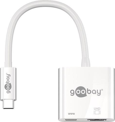 Picture of Goobay USB-C HDMI Adapter (4k 60 Hz) 62110 White
