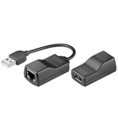 Изображение Adapter USB Goobay Hi-Speed USB - USB Czarny  (93321)