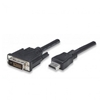 Picture of Kabel Techly HDMI - DVI-D 1.8m czarny (304611)