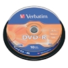 Picture of 1x25 Verbatim DVD-R 4,7GB 16x Speed, wide printable