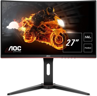 Изображение AOC 27G2SPU/BK computer monitor 68.6 cm (27") 1920 x 1080 pixels Full HD Black, Red