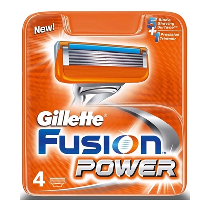 Picture of Skuvekļa rezerves Gillette Fusion5 Power 4gab.