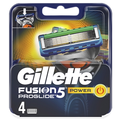 Attēls no Skuvekļa rezerves Gillette Fusion5 ProGlide Power 4gab.