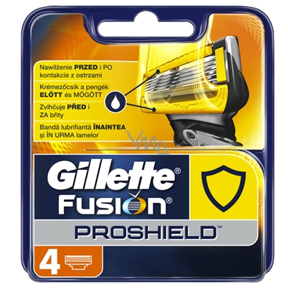 Изображение Skuvekļa rezerves Gillette Fusion5 ProShield 4gab.