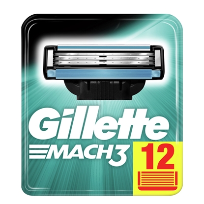Attēls no Skuvekļa rezerves Gillette Mach3 12gab.