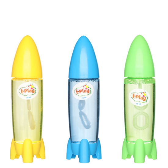 Picture of Ziepju burbuļu raķete Play 70ml 3gab.