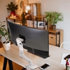 Picture of ERGOTRON HX Desk Monitor Arm white