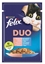 Picture of Felix Fantastic Duo with salmon and sardine in jelly - wet cat food - 85g