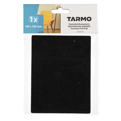Picture of Pašlīmējošs filcis mēbelēm 100x130mm melns