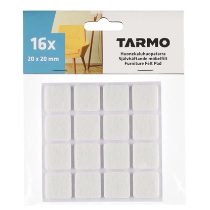 Picture of Pašlīmējošs filcis mēbelēm 20x20mm 16gab balts