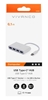 Picture of Vivanco USB hub 4-port USB-C Super Speed (45384)