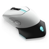Изображение Alienware 610M Wired / Wireless Gaming Mouse - AW610M (Lunar Light)