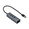 Изображение i-tec Metal USB 3.0 HUB 3 Port + Gigabit Ethernet Adapter