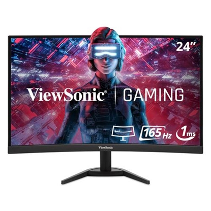 Attēls no Viewsonic VX Series VX2468-PC-MHD LED display 61 cm (24") 1920 x 1080 pixels Full HD Black
