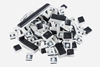 Picture of Glorious PC Gaming Race Glorious Aura Keycaps - 104 Keycaps, ANSI, US-Layout, schwarz