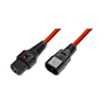 Изображение Kabel zasilający MicroConnect IEC LOCK C13 - C14, 3m (PC1387)