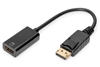 Picture of DIGITUS Active DisplayPort on HDMI Converter 20cm gold black