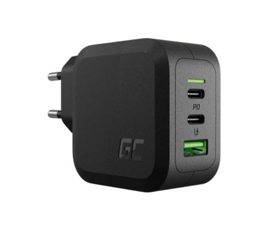 Picture of Green Cell GC PowerGaN 65W USB-C PD Charger for laptops, MacBook, Tablets, and Smartphones