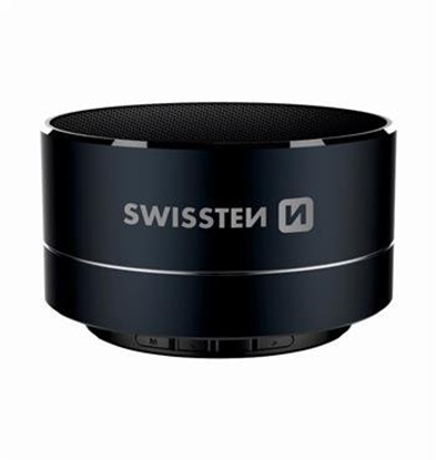 Attēls no Swissten Bluetooth Wireless Speaker with Micro SD / Phone Call Function / Metal case / 3W
