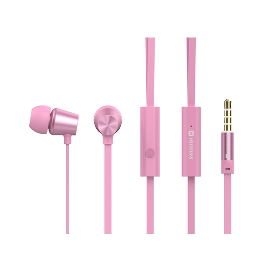 Изображение Swissten Dynamic YS500 Stereo Earphones with Microphone and Remote
