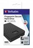 Picture of Verbatim Fingerprint Secure  1TB USB 3.1 Gen 1 USB-C 2,5