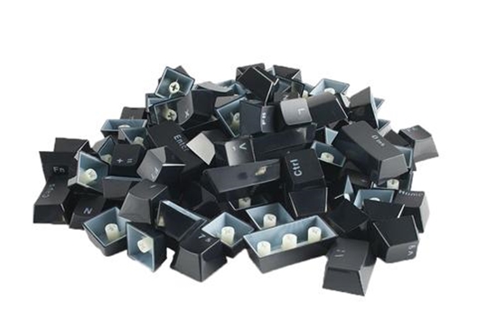 Picture of Glorious PC Gaming Race ABS Keycaps (G-104-BLACK-PT)