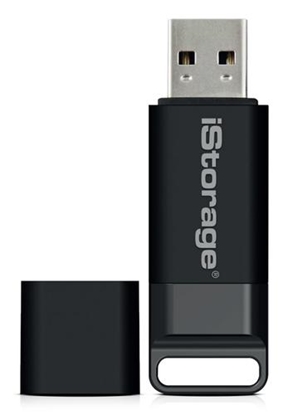 Picture of iStorage IS-FL-DBT-256-16 USB flash drive 16 GB USB Type-A 3.2 Gen 1 (3.1 Gen 1) Black