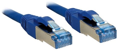 Picture of Lindy 5m Cat.6A S/FTP networking cable Blue Cat6a S/FTP (S-STP)