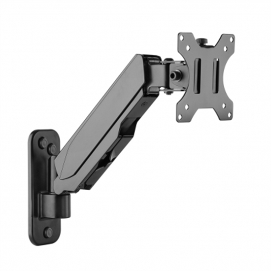 Picture of VALUE LCD Monitor Arm, Desk Clamp, 4 Joints, Pivot, black