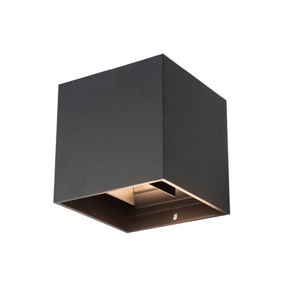 Picture of Āra s.lampa RIKO 2x4W/3000K 2x400lm melna /12