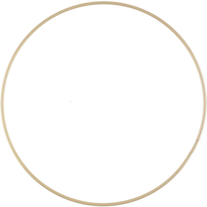 Picture of Fl. Dekors Kapel Rinķis metāla 27cm zelta