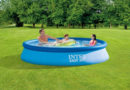 Picture of Baseinas Intex  Easy Set Pool with Filter Pump  Blue