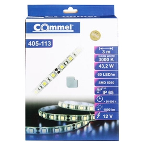 Picture of LED lenta 14.4W/3000K kompl. 3m IP65